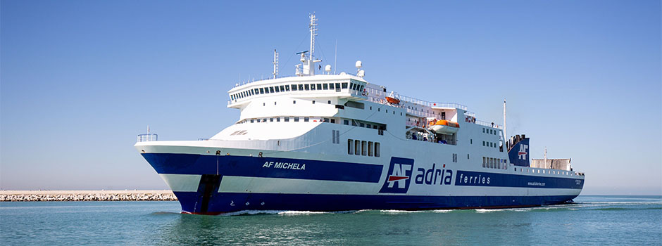 Nuovo traghetto per l'Albania Adria Ferries, AF Michela