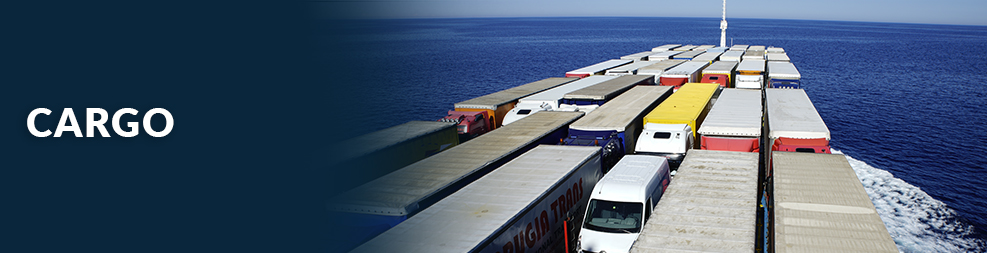 Trucks and drivers on board the M/n AF Marina!