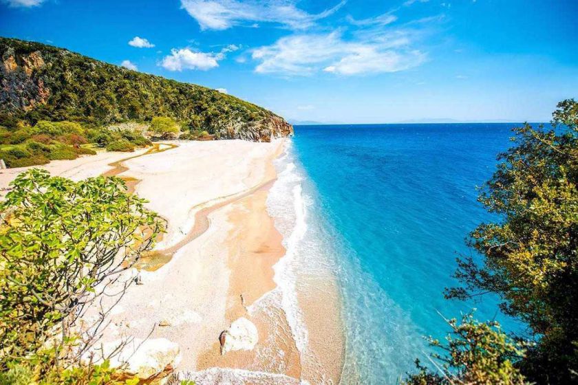 Spiaggia di Gjipe in Albania