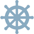 Icona timone chiara Adria Ferries