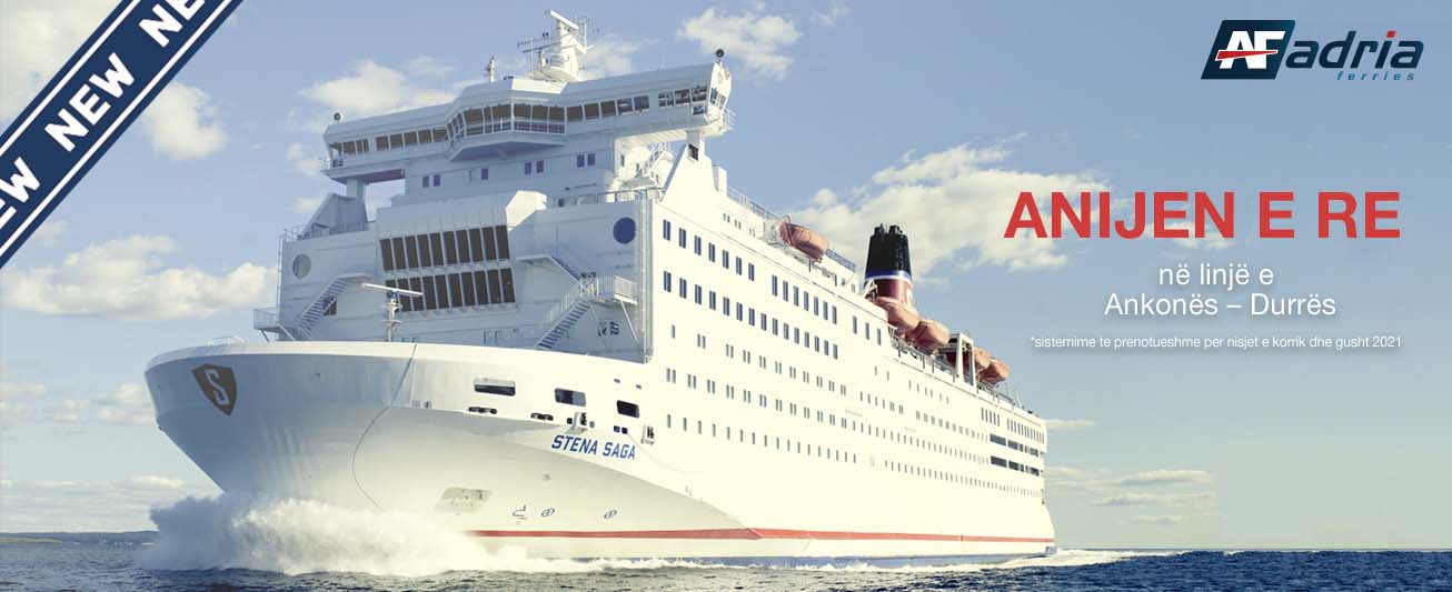 Adria Ferries anije e re e shpejtë Bari