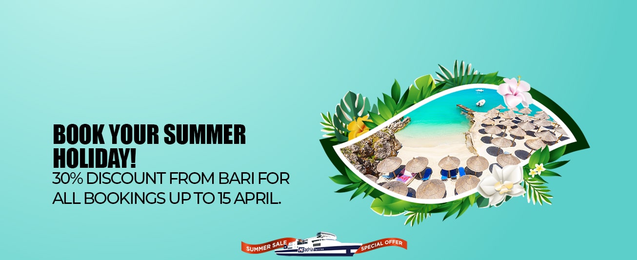 Adria Ferries summer pre-booking offer